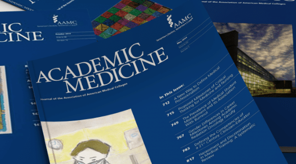 Stack of Academic Medicine Journals