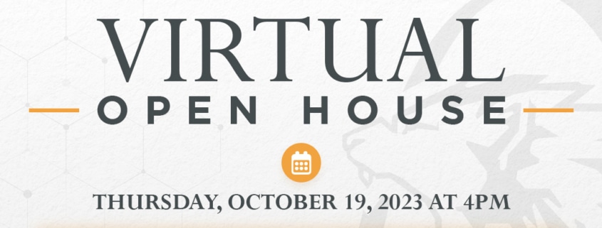 Virtual open house 10.19.23