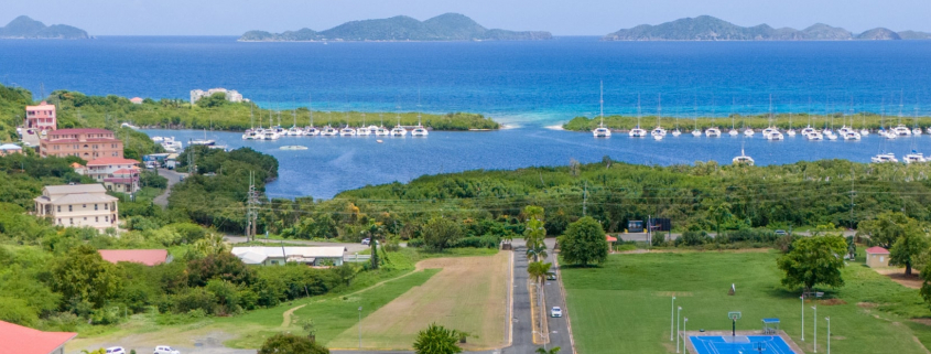 The view from the BVI location